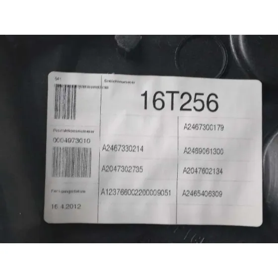 Elevalunas Trasero Izquierdo para Mercedes-Benz Clase B (W246)