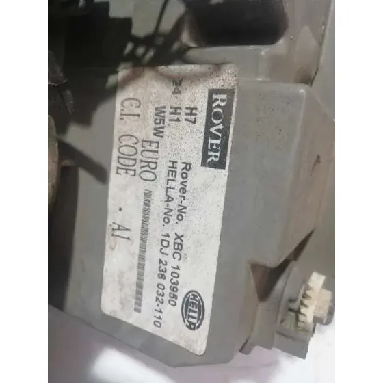 Faro Izquierdo para Mg Serie 75 (Rj)