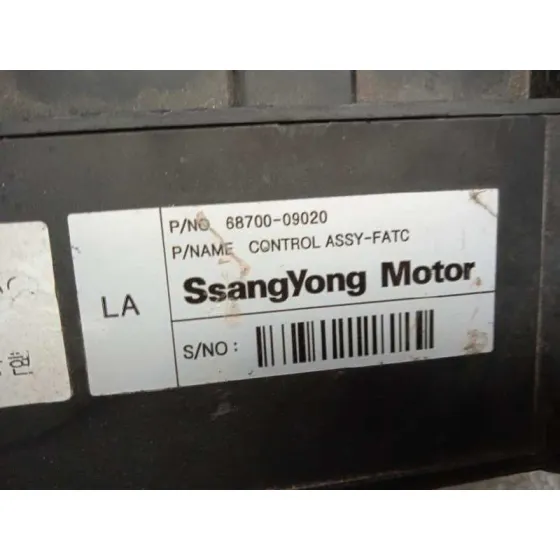 Mando Climatizador para Ssangyong Kyron