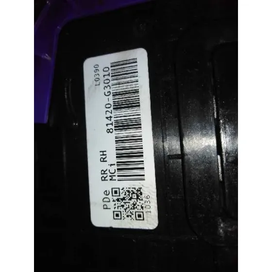 Cerradura Puerta Trasera Derecha para Hyundai I30 (Pd)