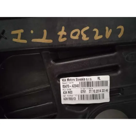 Elevalunas Trasero Izquierdo para Kia Cee'd