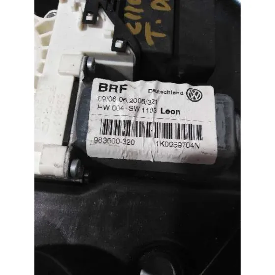 Elevalunas Trasero Derecho para Seat Leon (1P1)