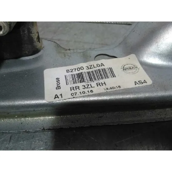 Elevalunas Trasero Derecho para Nissan Pulsar (C13)