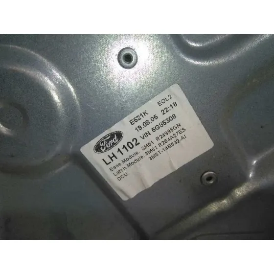 Elevalunas Trasero Izquierdo para Ford Focus C-Max (Cap)
