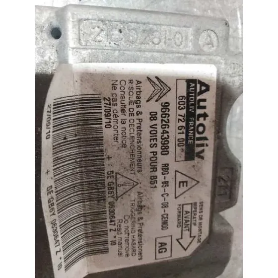 Centralita Airbag para Citroën C4 Berlina
