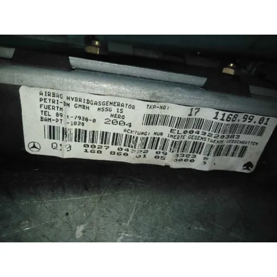 Airbag Delantero Izquierdo para Mercedes-Benz Vaneo (W414) Furgoneta Compacta