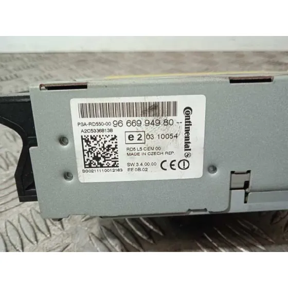 Sistema Audio / Radio Cd para Peugeot 508
