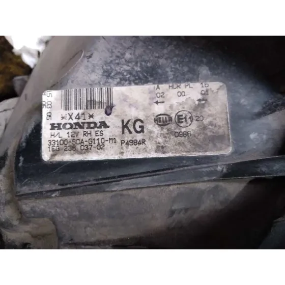 Faro Derecho para Honda Cr-V (Rd8)