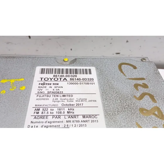 Sistema Audio / Radio Cd para Toyota Yaris