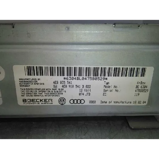 Modulo Electronico para Audi A8 (4E2)