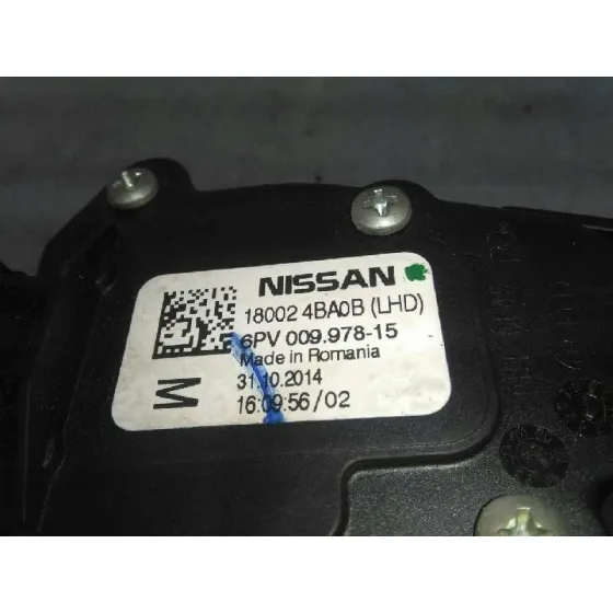 Potenciometro Pedal para Nissan Qashqai (J11)