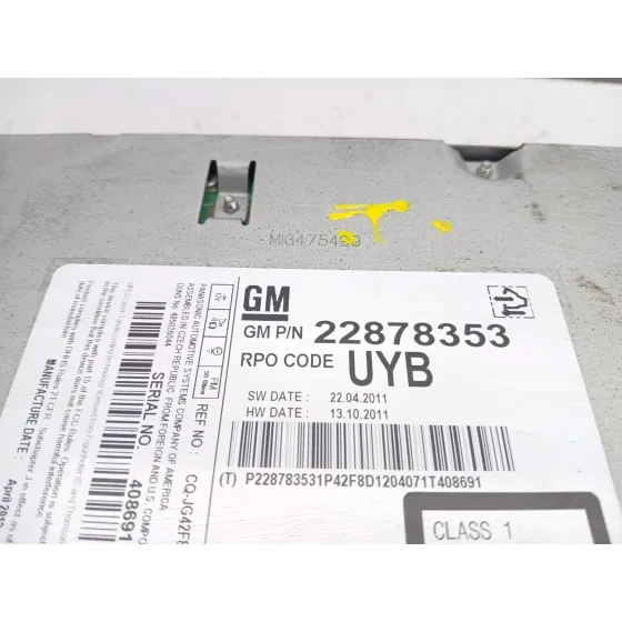 Sistema Audio / Radio Cd para Opel Meriva B