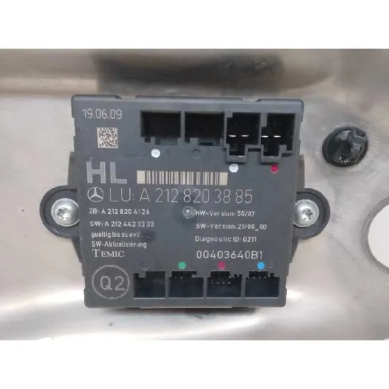 Elevalunas Trasero Izquierdo para Mercedes-Benz Clase C (W204) Familiar