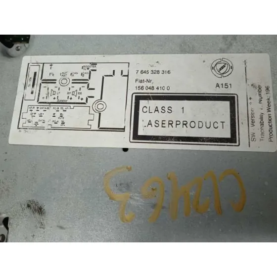 Sistema Audio / Radio Cd para Alfa Romeo 147 (190)