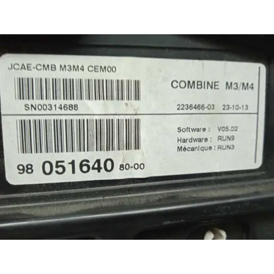 Cuadro Instrumentos para Citroën C-Elysee