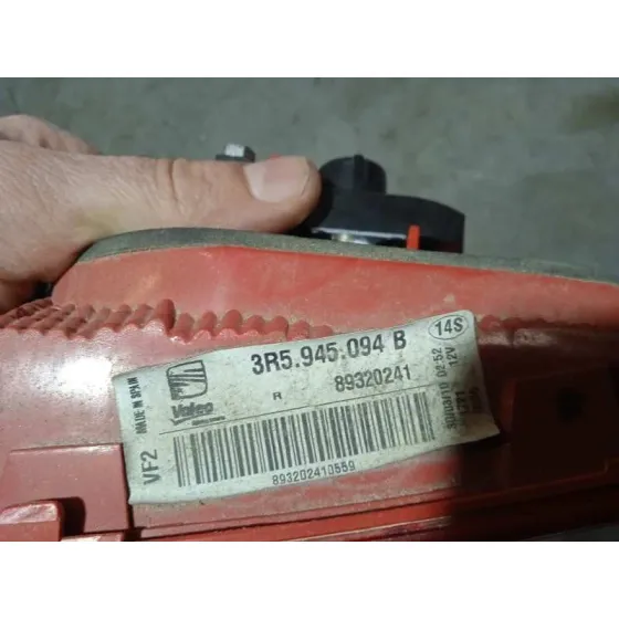 Piloto Trasero Derecho Interior para Seat Exeo Berlina (3R2)