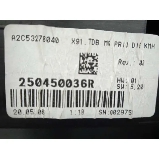 Cuadro Instrumentos para Renault Laguna Iii