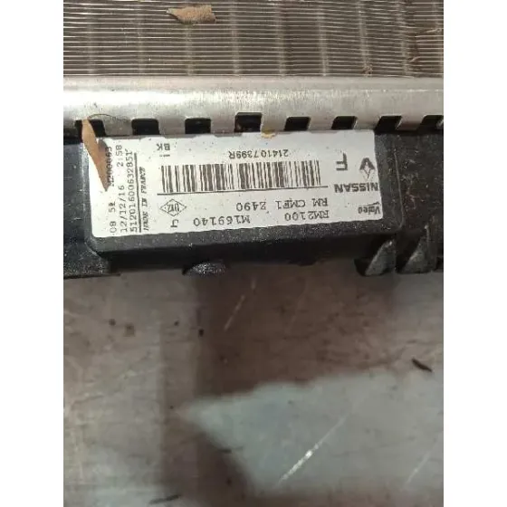 Radiador Agua para Renault Kadjar