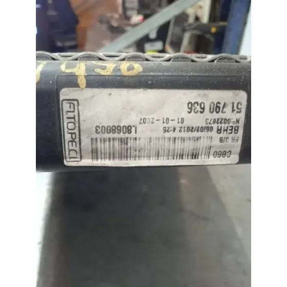 Radiador Agua para Fiat Fiorino
