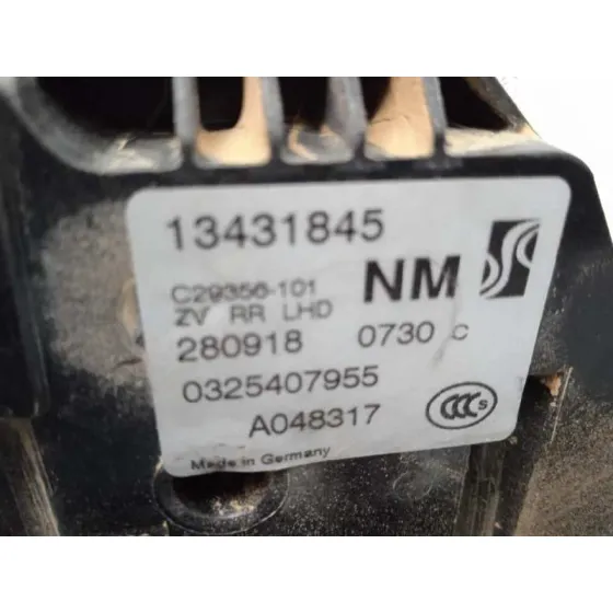 Cerradura Puerta Trasera Derecha para Opel Corsa E