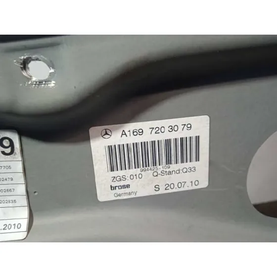 Elevalunas Delantero Derecho para Mercedes-Benz Clase B (W245)