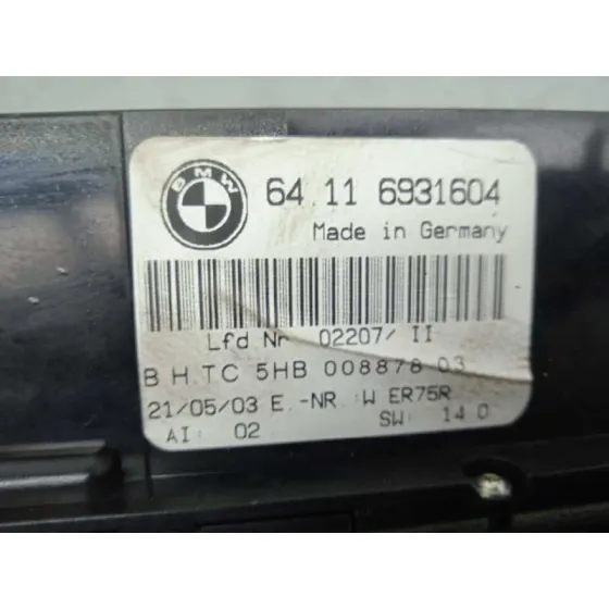 Mando Climatizador para Bmw Serie 3 Berlina (E46)