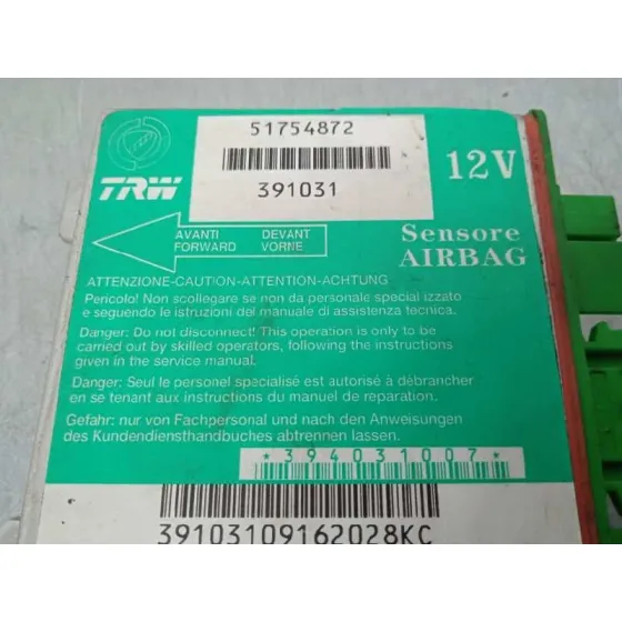 Centralita Airbag para Fiat Grande Punto (199)