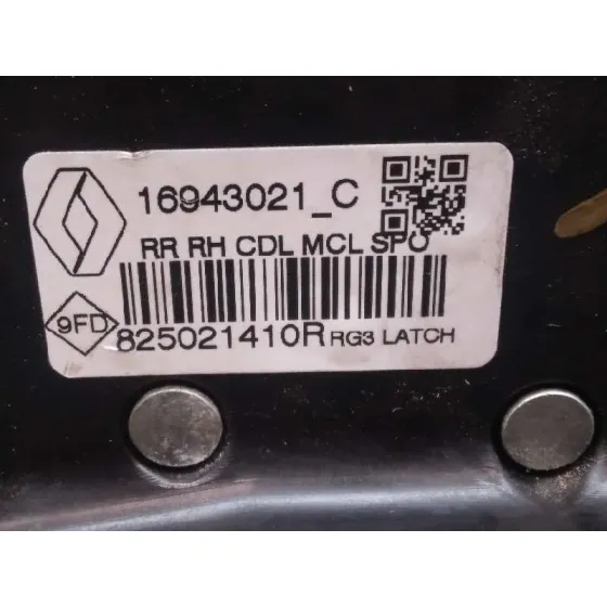 Cerradura Puerta Trasera Derecha para Renault Megane Iv Berlina 5P