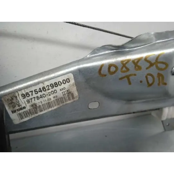Elevalunas Trasero Derecho para Peugeot 308