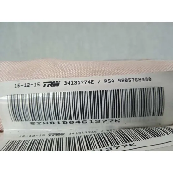 Airbag Cortina Delantero Izquierdo para Peugeot 308