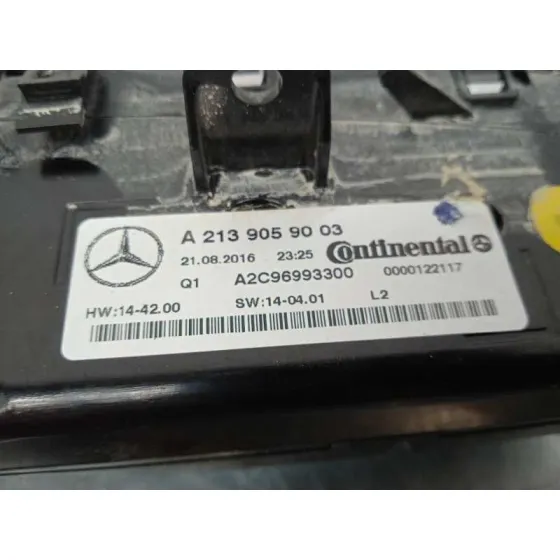 Mando Climatizador para Mercedes-Benz Clase E Lim. (W213)