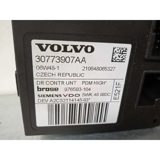 Motor Elevalunas Delantero Derecho para Volvo V50 Familiar