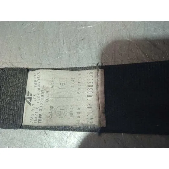 Cinturon Seguridad Delantero Izquierdo para Ford Galaxy (Vy)