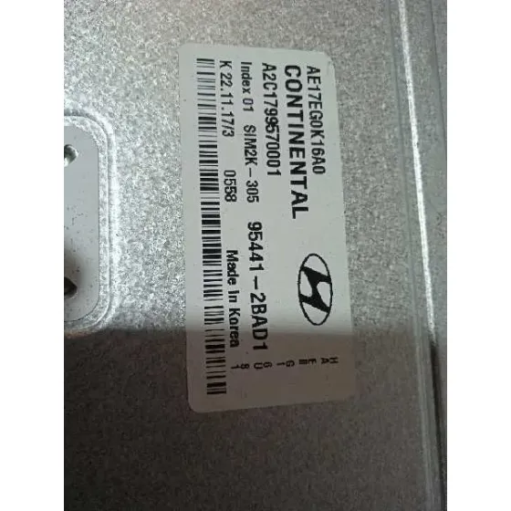 Centralita Motor Uce para Hyundai Ioniq