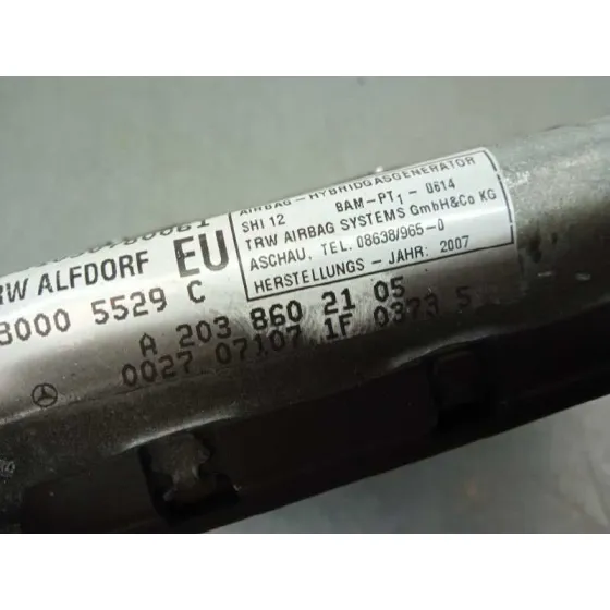 Airbag Lateral Delantero Izquierdo para Mercedes-Benz Clase C (W203) Sportcoupe