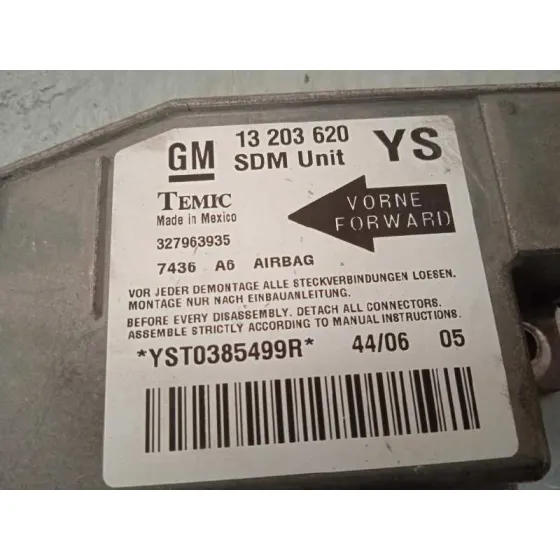 Centralita Airbag para Opel Meriva