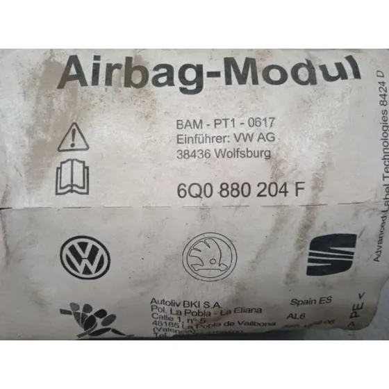 Airbag Delantero Derecho para Seat Ibiza (6L1)