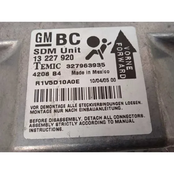 Centralita Airbag para Opel Astra H Berlina