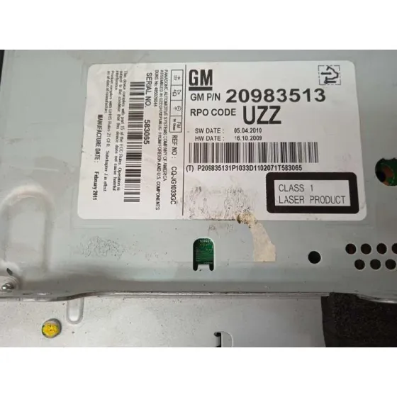 Sistema Audio / Radio Cd para Saab 9-5 Lim. (03. 2010->)
