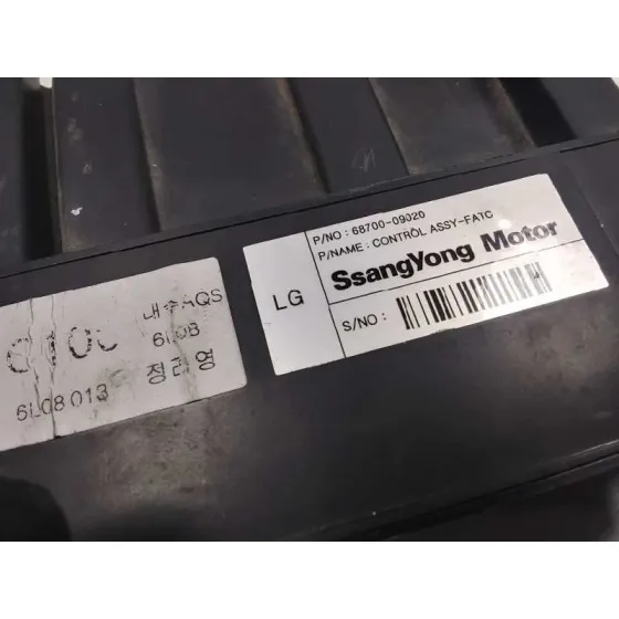 Mando Climatizador para Ssangyong Actyon