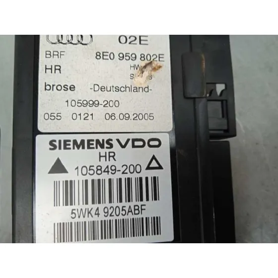 Motor Elevalunas Trasero Derecho para Audi A4 Avant (8E)