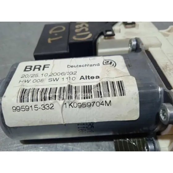 Motor Elevalunas Trasero Derecho para Seat Altea (5P1)