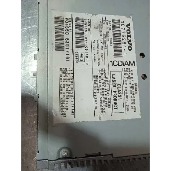 Sistema Audio / Radio Cd para Volvo V50 Familiar