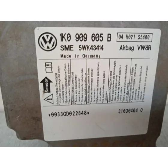 Centralita Airbag para Volkswagen Golf V Berlina (1K1)