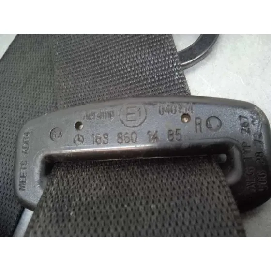 Cinturon Seguridad Delantero Derecho para Mercedes-Benz Clase A (W168)