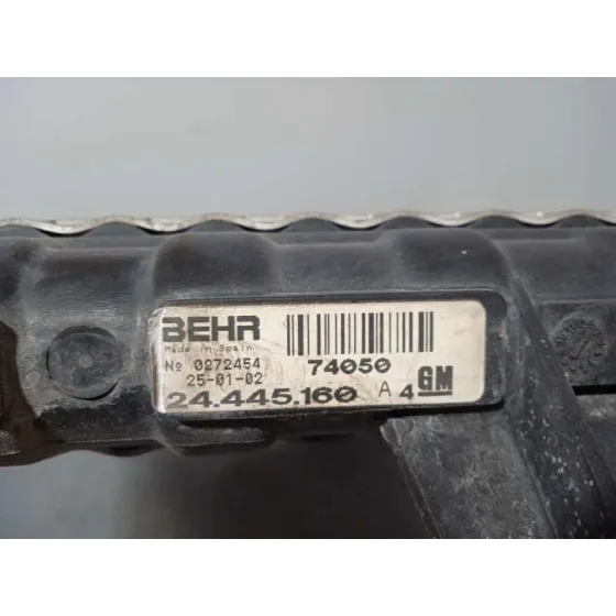 Radiador Agua para Opel Corsa C