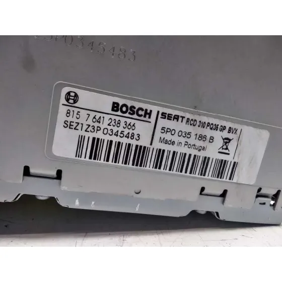 Sistema Audio / Radio Cd para Seat Altea Xl (5P5)