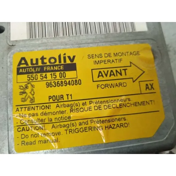 Centralita Airbag para Peugeot 206 Berlina