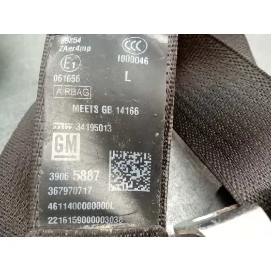 Kit Airbag para Opel Astra K Lim. 5Türig