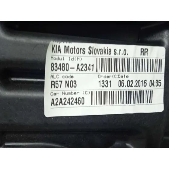 Elevalunas Trasero Derecho para Kia Cee'd